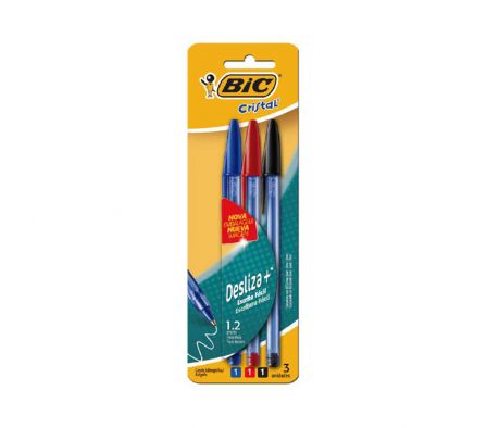 BOLIGRAFO BIC CRISTAL SOFT A-N-R BIST X3 U