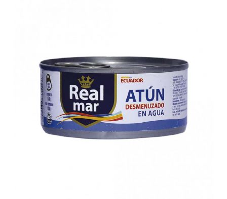 REAL MAR ATUN DESMENUZADO AL AGUA X 170 GR