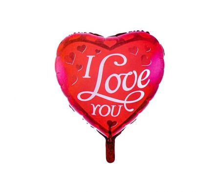 GLOBOS C/PALABRA I LOVE YOU 