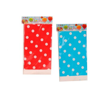 MANTEL 137*183CM PLASTICO C/MOTAS