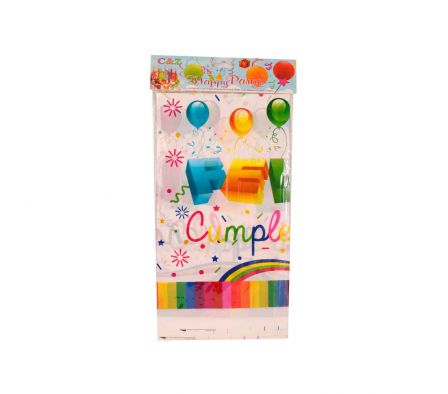 MANTEL 137*183CM PLASTICO C/DISEÑO
