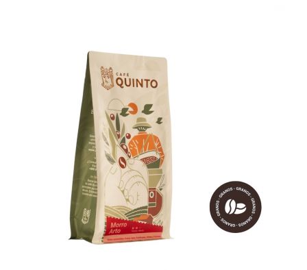 CAFE QUINTO MORRO ARTO EN GRANOS 250GR