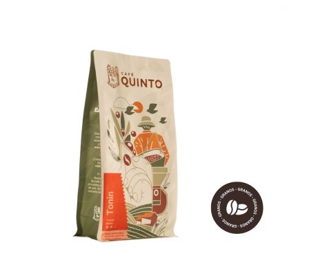 CAFE QUINTO TONIN EN GRANOS 250GR