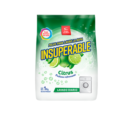 JABON POLVO INSUPERABLE CITRUS 1 KG