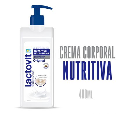 LECHE CORPORAL LACTOVIT NUTRITIVA 400ML