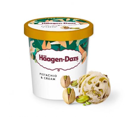 HELADO HAAGEN DAZS PINTS PISTACHIO & CREAM 420GR.