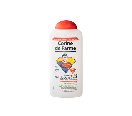 GEL DE DUCHA CORINE DE FARME 2 EN 1 SUPERMAN 300ML