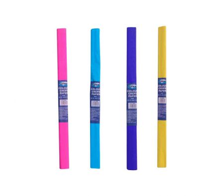 PAPEL CREPE  COLORES SURTIDOS