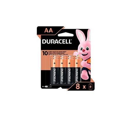 PILA DURACELL AAX8 UNDS PAGUE 6LLEVE 8