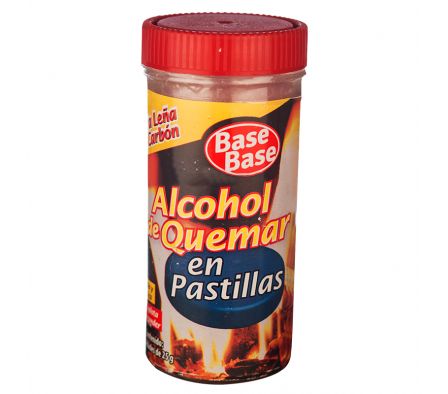 BASE BASE PASTILLAS ENCIENDE FUEGO X 8 UN