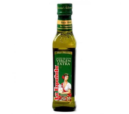 ACEITE DE OLIVA LA ESPAÑOLA EXTRA VIRGEN 250ML.