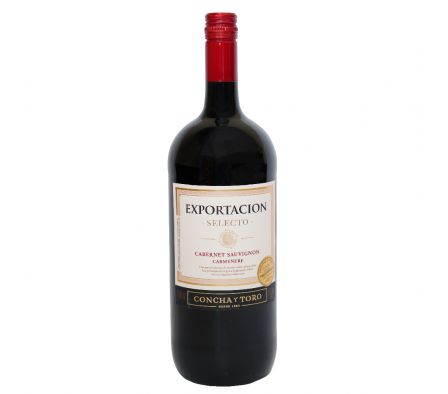 VINO EXPORTACION CONCHA Y TORO CABERN SAUVIG 500ML