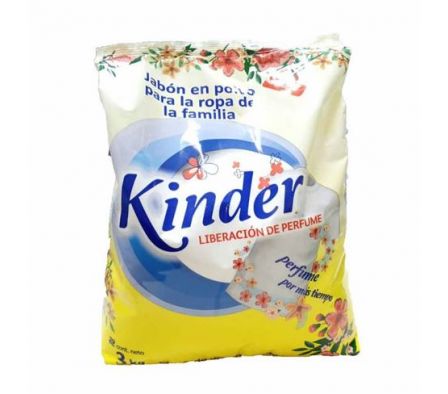 JABON EN POLVO KINDER LIBERACION DE PERFUME 3KG