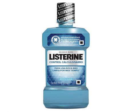 ENJUAGUE BUCAL LISTERINE ANTI-SARRO ZERO 250CC