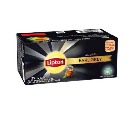 TE NEGRO LIPTON BERGAMOTA 25 UN