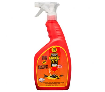 NOCK OUT INSECTICIDA LIQUIDO GATILLO 600ML 
