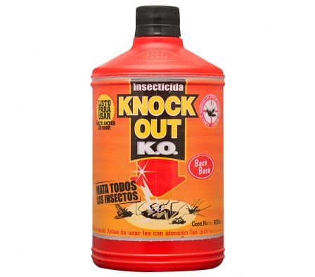 NOCK OUT INSECTICIDA LIQUIDO 800 CC