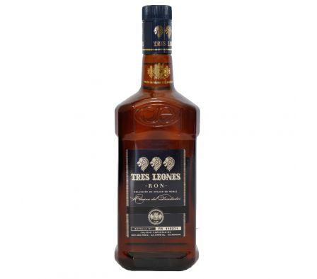RON TRES LEONES AÑEJO 720 ML