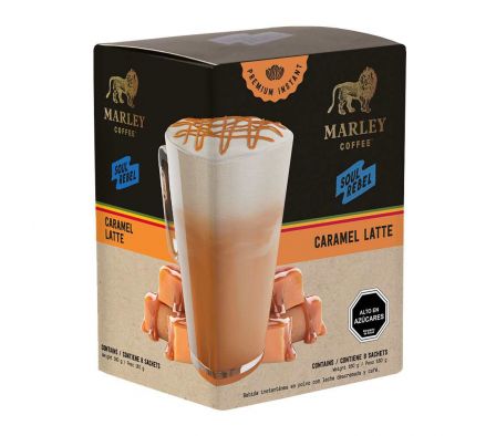 CAFE MARLEY COFFEE SOUL REBEL CARAMEL LATTE 160G