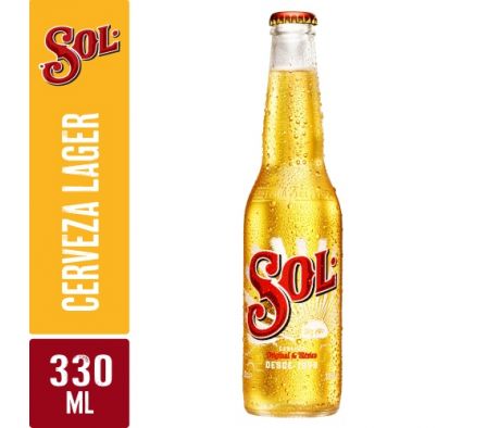 CERVEZA  SOL  BOTELLITA  330ML