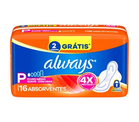 TOALLA HIGIENICA ALWAYS SUPER PROT SUAVE C/ALAS