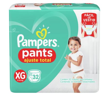 PAÑAL PAMPERS PANTS TAMAÑO XG 32UNID