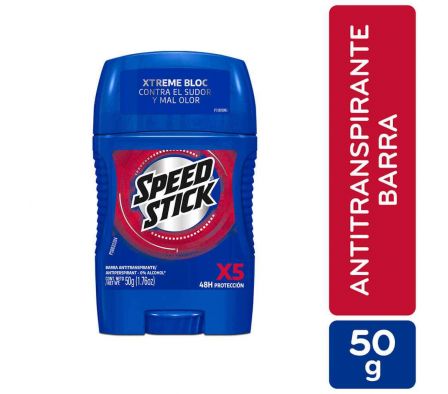 DESODORANTE SPEED STICK MEN BARRA MULTIPROT 50GR.