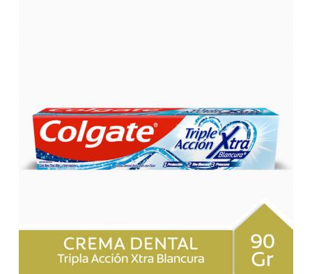 CREAM DENTAL COLGATE TRIPLE ACCIÓN EXTRA BLANC 75M