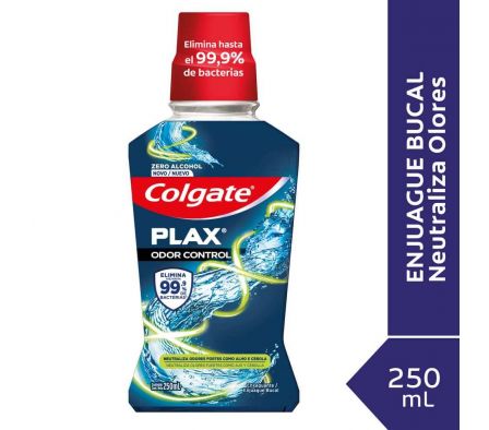 ENJUAGUE COLGATE PLAX ODOR CONTROL 250ML