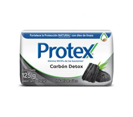 JABON TOCADOR PROTEX CARBON ACTIVADO DETOX 125GR
