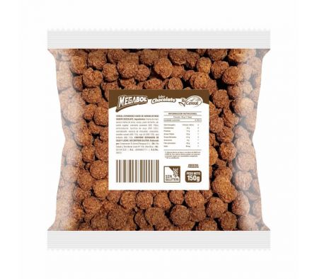CEREAL TU CEREAL MEGABOL CHOCOLATE 150GR