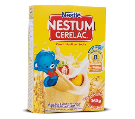 NESTUM NESTLE HIERRO+TRIGO LECHE 250 GR.