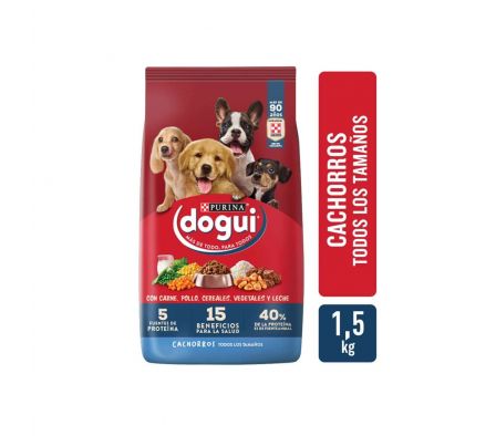 ALIMENTO P/PERRO DOGUI CACHORROS 1.5 KG