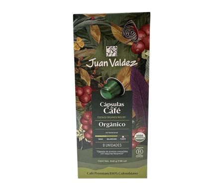 CAPSULA CAFÉ JUAN VALDEZ ORGANICO 8UN
