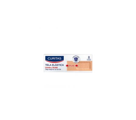 CURITAS NIVEA FAB TELA ELASTICA 8UN