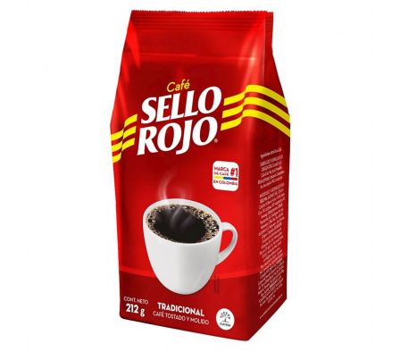 CAFE SELLO ROJO 212 GR DP