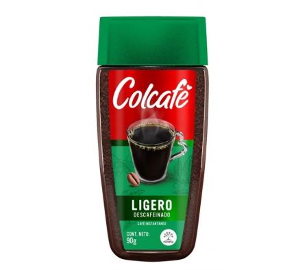 CAFÉ COLCAFE LIGERO DESCAFEINADO 90GR 