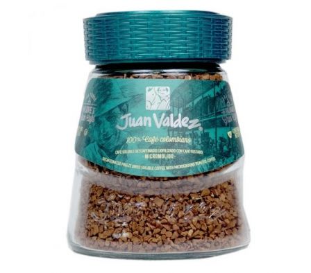CAFE JUAN VALDEZ SOLUBLE DESCAFEINADO 95 GR