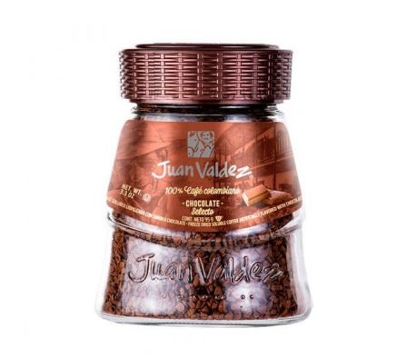 CAFE JUAN VALDEZ SOLUBLE CHOCOLATE 95 GR.