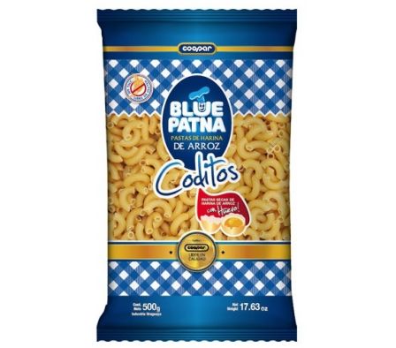FIDEO DE ARROZ BLUE PATNA CODITOS 500GR