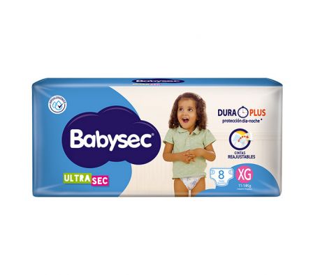 PAÑAL BABYSEC PAN ULTRA REGULAR XL 24X8UN