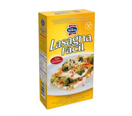 LASAGNA LAS ACACIAS S/GLUTEN  200 GR