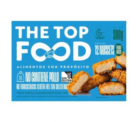 NUGGETS THE TOP FOOD POLLO DE SOJA 300GR