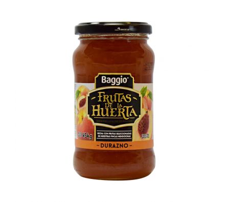 MERMELADA SAB/DURAZNO FRUTAS DE LA HUERTA 454GR
