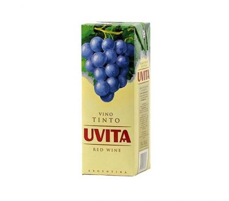 VINO TETRA UVITA  TINTO 1 LT