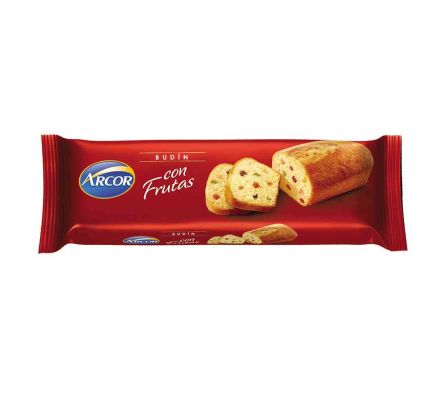 BUDIN ARCOR CON FRUTAS 215GR