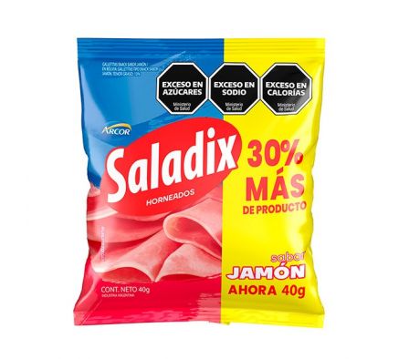 SALADIX JAMON TIRAS 40 GR