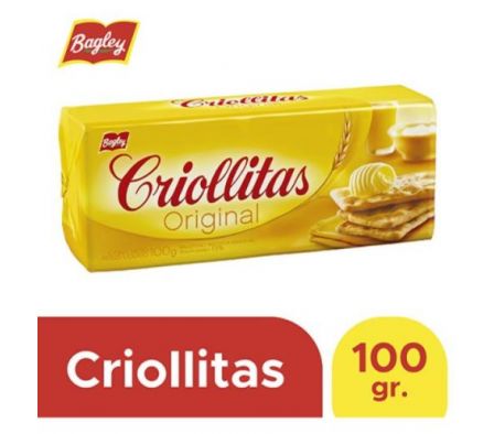 BAGLEY GALLETITA CRIOLLITA 100 GR *56