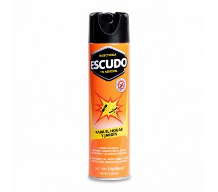 INSECTICIDA HOGAR Y JARDIN ESCUDO 390ML