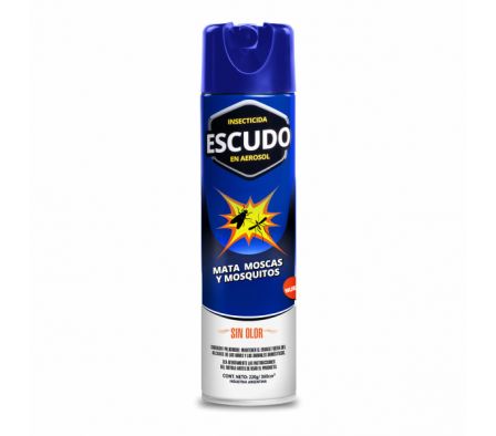 MATA MOSCAS Y MOSQUITOS SIN OLOR ESCUDO 360ML